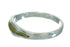 Silver Turquoise Inlay Ring Size 5-3/4 AX86544
